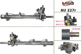 Рульова рейка MSG Rebuilding au227r