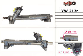 Рулевая рейка MSG Rebuilding vw213r