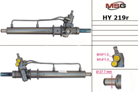 Рулевая рейка MSG Rebuilding hy219r