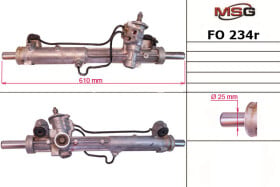 Рулевая рейка MSG (відновлення) fo234r