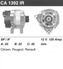 Генератор MSG Rebuilding ca1392ir