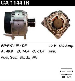 Генератор MSG Rebuilding ca1144ir