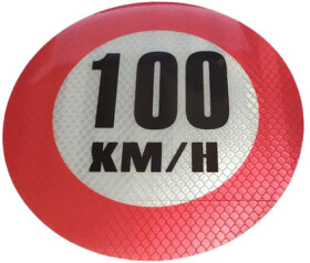 Наклейка Tempest 100 km/h