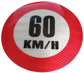 Наклейка Tempest 60 km/h