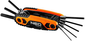 Набір ключів шестигранних Neo Tools 09-571 1,5-8 мм 8 шт