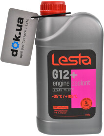 Готовый антифриз LESTA G12 красный -35 °C