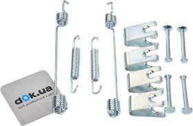 Монтажный комплект барабанных тормозных колодок Autofren Seinsa D3938A