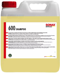 Концентрат автошампуня Sonax 600 Shampoo