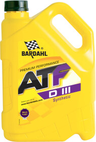 Трансмісійна олива Bardahl ATF D III синтетична