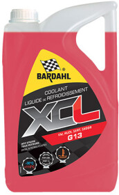 Готовый антифриз Bardahl XCL G13 розовый -30 °C