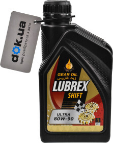 Трансмиссионное масло Lubrex Shift Ultra GL-5 80W-90 минеральное