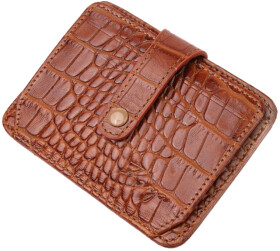 Визитница Karya 20961 коричневый