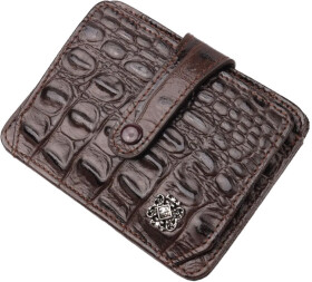 Визитница Karya 20965 коричневый