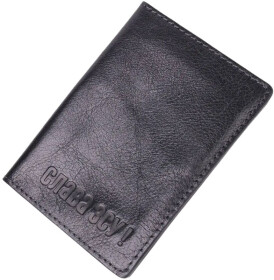 Обкладинка для прав і техпаспорта Grande Pelle Слава ЗСУ 16745 колір чорний