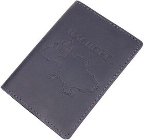 Обложка для паспорта Grande Pelle Карта 16770 черный