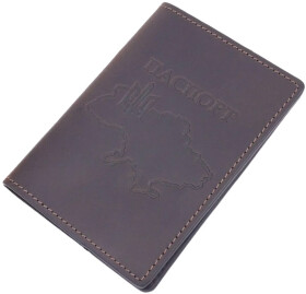 Обложка для паспорта Grande Pelle Карта 16771 коричневый