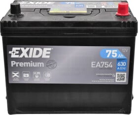 Аккумулятор Exide 6 CT-75-R Premium EA754