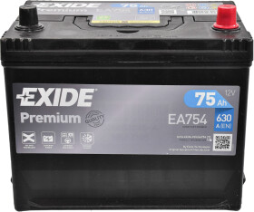 Акумулятор Exide 6 CT-75-R Premium EA754