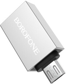 Перехідник Borofone BV2  USB - Micro USB