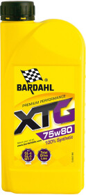 Трансмісійна олива Bardahl XTG GL-4 / 5 75W-80 синтетична