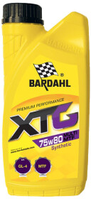 Трансмісійна олива Bardahl XTG GL-4 75W-80 синтетична