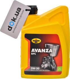 Моторное масло Kroon Oil Avanza RPC 5W-30 синтетическое
