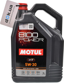 Моторное масло Motul 8100 Power 5W-30 синтетическое
