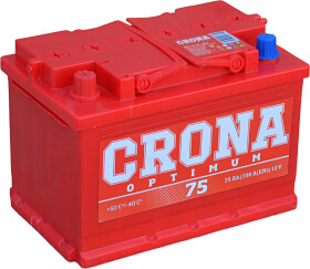 Аккумулятор Crona 6 CT-75-L Crona Optimum 00095952