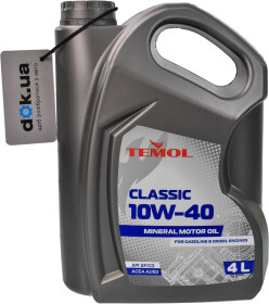 Моторное масло TEMOL Classic 10W-40 минеральное