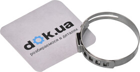 Хомут Febi 38758 с зажимным замком 30,6-37 мм нержавеющая сталь (SS201) 1 шт