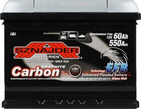 Акумулятор SZNAJDER 6 CT-60-R Carbon 56008