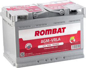 Аккумулятор Rombat 6 CT-70-R AGM Start Stop AGM70