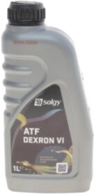 Трансмиссионное масло Solgy ATF Dexron VI синтетическое