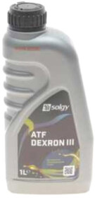 Трансмиссионное масло Solgy ATF Dexron III синтетическое