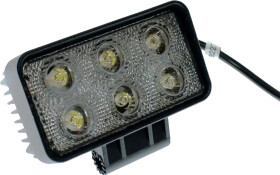 Додаткова LED фара AllLight 09T-18W для дальнього світла 18 W 6 діодів