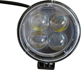 Дополнительная LED фара AllLight JR-4-12W для дальнего света 12 W 4 диода