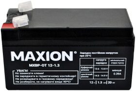 Акумулятор для ДБЖ Maxion MXBPOT1213 1.3 Аг 12 V