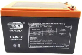 Аккумулятор для ИБП Outdo 6-DZM 6DZM12 12 Ач 12 V