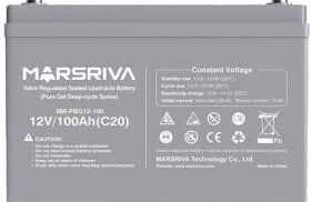 Акумулятор для ДБЖ Marsriva MRPBG12100 100 Аг 12 V