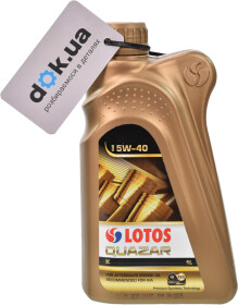 Моторное масло LOTOS Quazar K 5W-40 синтетическое