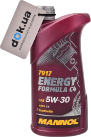 Моторное масло Mannol Energy Formula C4 5W-30 синтетическое