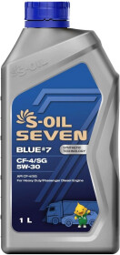 Моторное масло S-Oil Seven Blue #7 5W-30 синтетическое