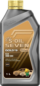 Моторна олива S-Oil Seven Gold #9 C3 5W-30 синтетична