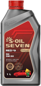 Моторна олива S-Oil Seven Red #9 SN 5W-30 синтетична