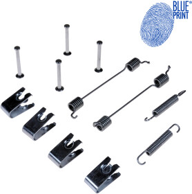 Монтажный комплект барабанных тормозных колодок Blue Print ADN141501