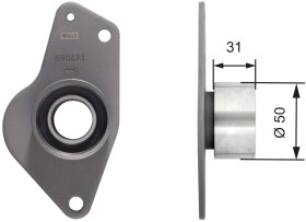 Обводной ролик ремня ГРМ Gates T42089