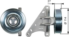 Обвідний ролик поліклинового ременя Gates T36429