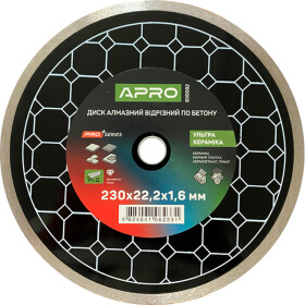 Круг отрезной Apro Pro+ 830082 230 мм