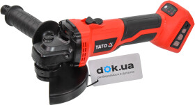 Болгарка аккумуляторная Yato YT-828293 (без аккумулятора, без ЗУ) 125 мм