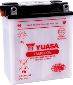 Аккумулятор Yuasa 6 CT-12,6-R YuMicron YB12AL-A2YUASA